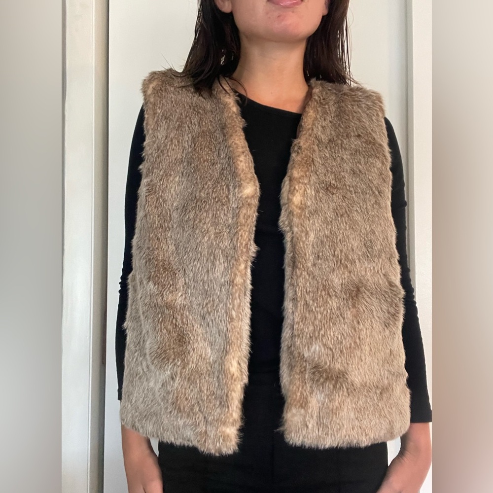 Aerie Faux Fur Trendy Vest